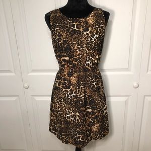 Speed Control New York Leopard Dress Size S